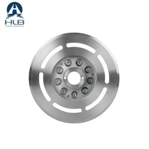 Lampa fontannowa ze stali nierdzewnej