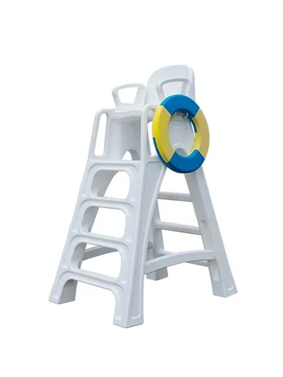 Krzesło ratownika wykonane w całości z tworzywa sztucznego PE